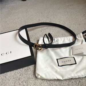 Gucci GG buckle Leather Belt
